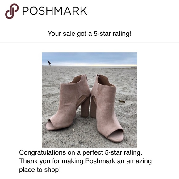 NEW Side Cut Peep Toe Chunky Heel Ankle Booties - Picture 5 of 6